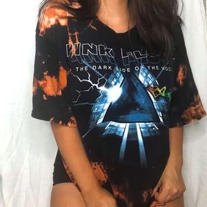 Pink Floyd Tie Dye Band tee